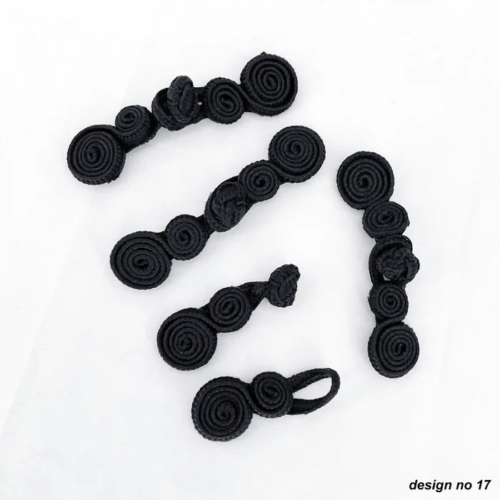 2 Pair | Mandarin Knot Button
