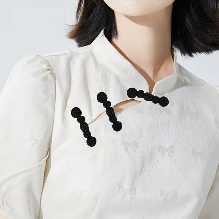 2 Pair | Mandarin Knot Button