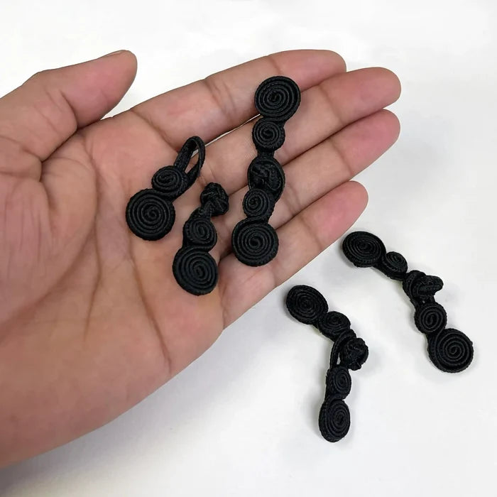 2 Pair | Mandarin Knot Button