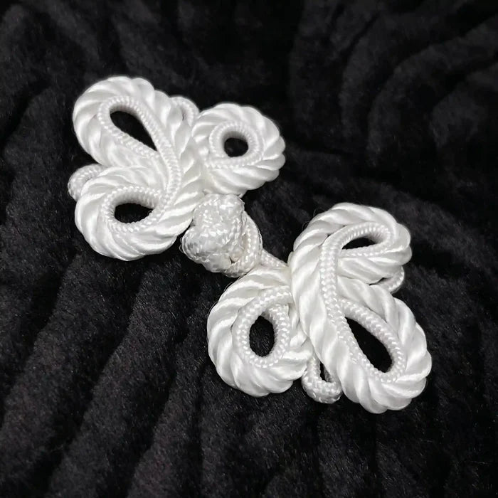 2 Pair | Pankou Bow Style Chines Frog Button