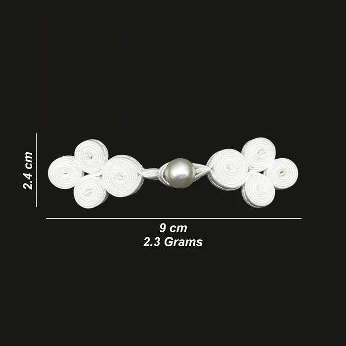2 Pair | Pearl-Accented Pankou Buttons
