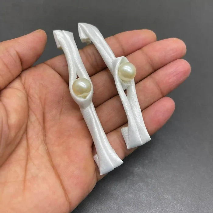 2 Pair | Pearl Frog Buttons