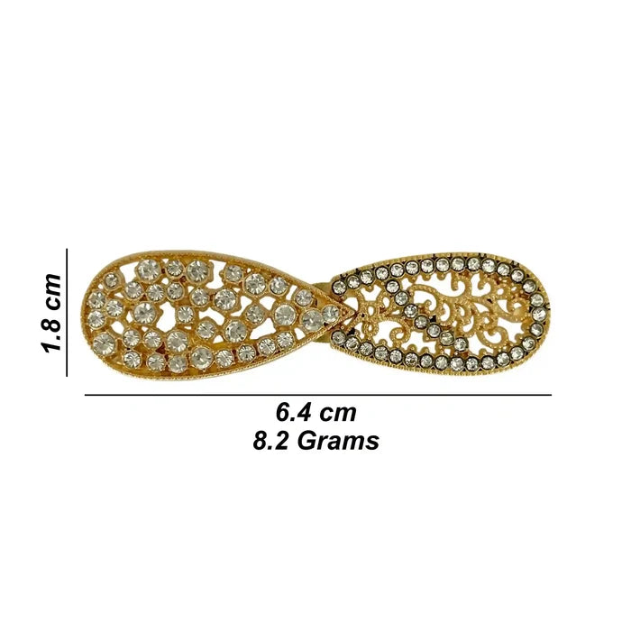 2 Pair | Rhinestone Bow Style Frog Closure Buttons