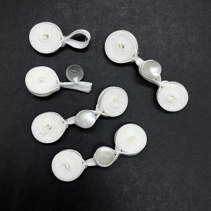 2 Pair | Satin Cord Bead Toggle