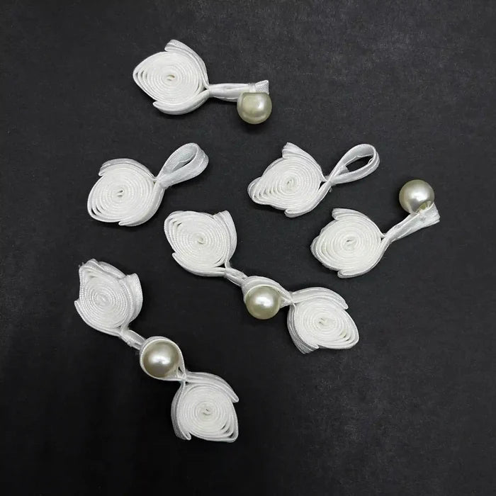 2 Pair | Silk Satin Cord Toggle