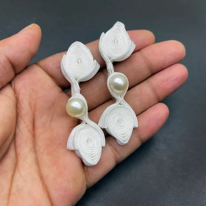 2 Pair | Silk Satin Cord Toggle
