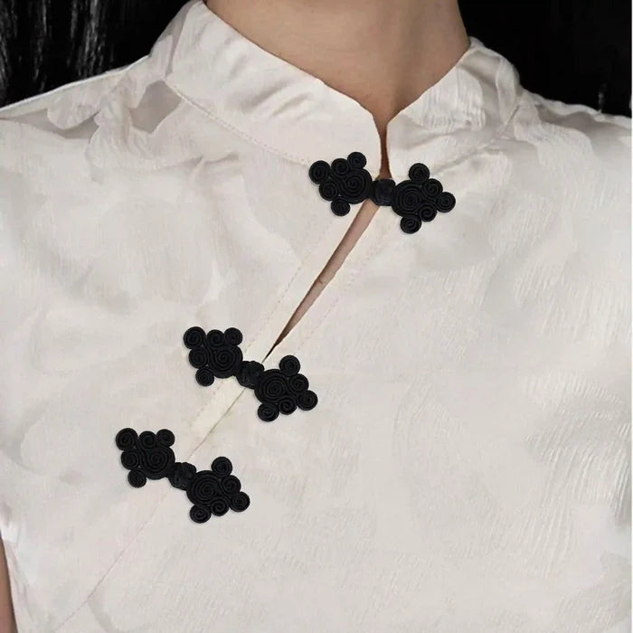 2 Pair | Spiral Pankou Knot Buttons