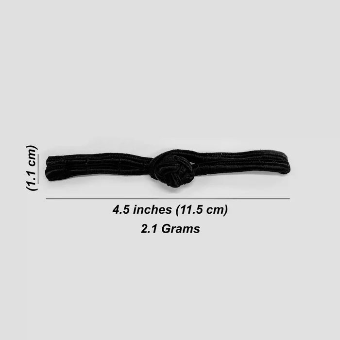 2 Pair | Triple-Cord Straight Frog Button
