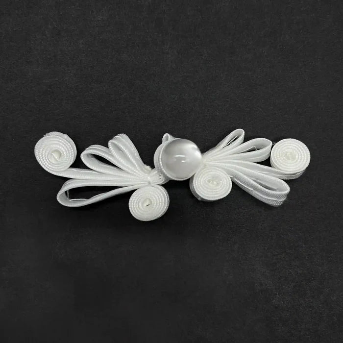 2 Pair | Triple-Loop Wing Frog Closure Buttons