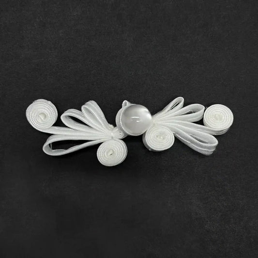 2 Pair | Triple-Loop Wing Frog Closure Buttons