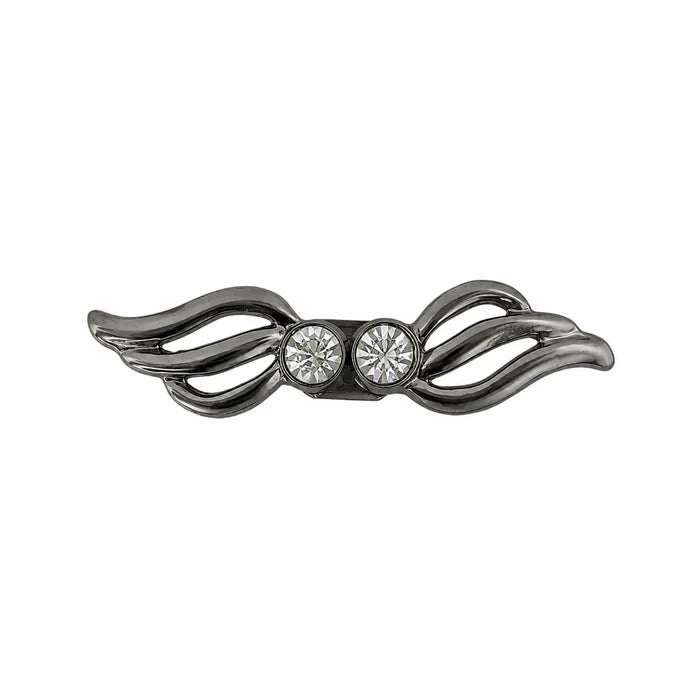 2 Pair | Wing Shape Rhinestone Frog Buttons