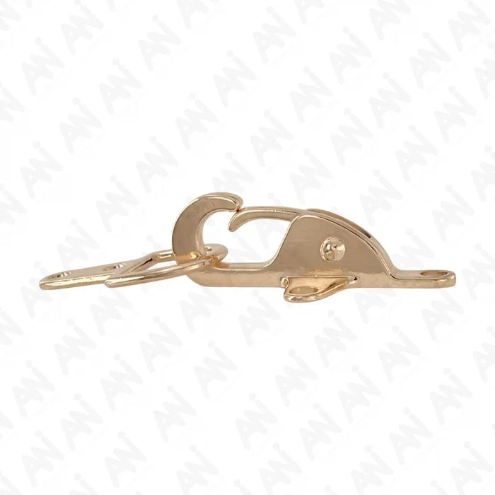 2 Part Shiny Gold Buckle