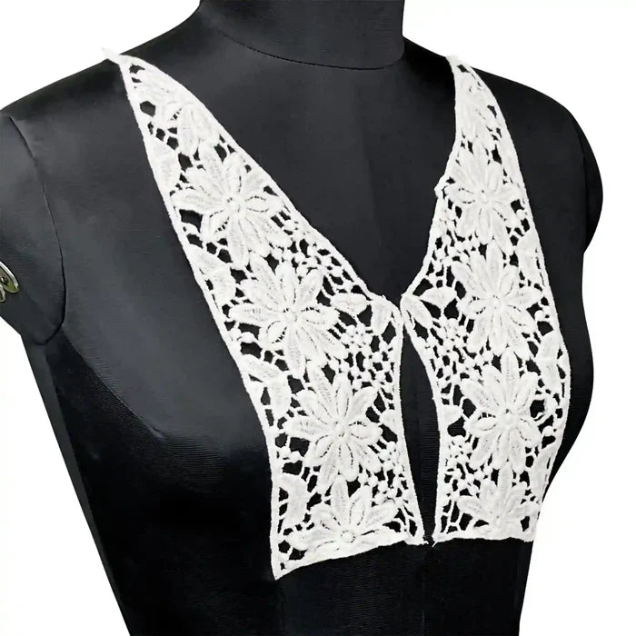 2 Part V Neckline Patch