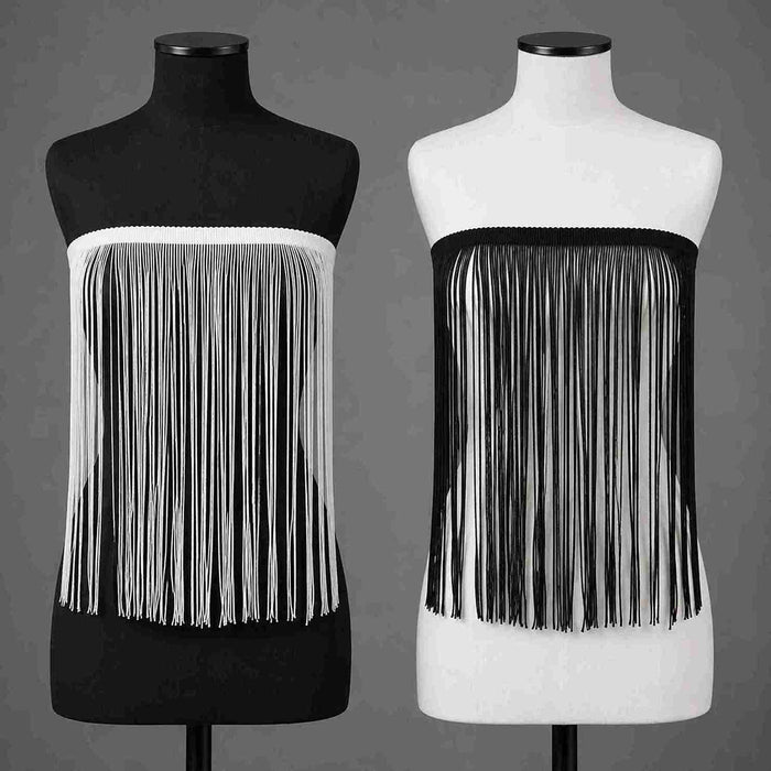 20 Inch | 2 Meter Fringe Detail Bandeau