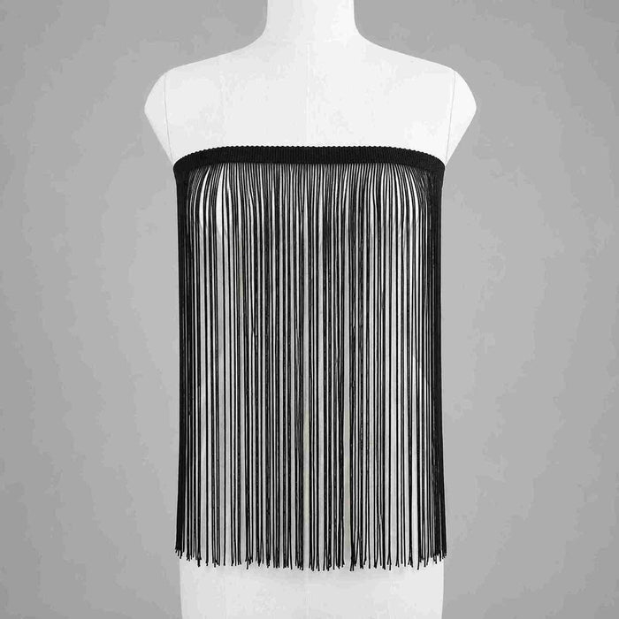 20 Inch | 2 Meter Fringe Detail Bandeau