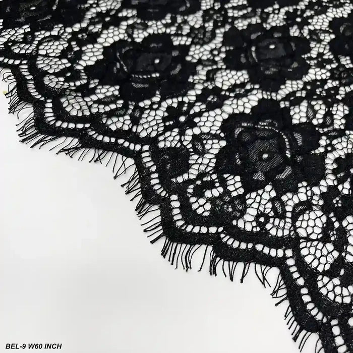 3 Meters | Floral French Chantilly Fabric | 60 Inch (152 cm)