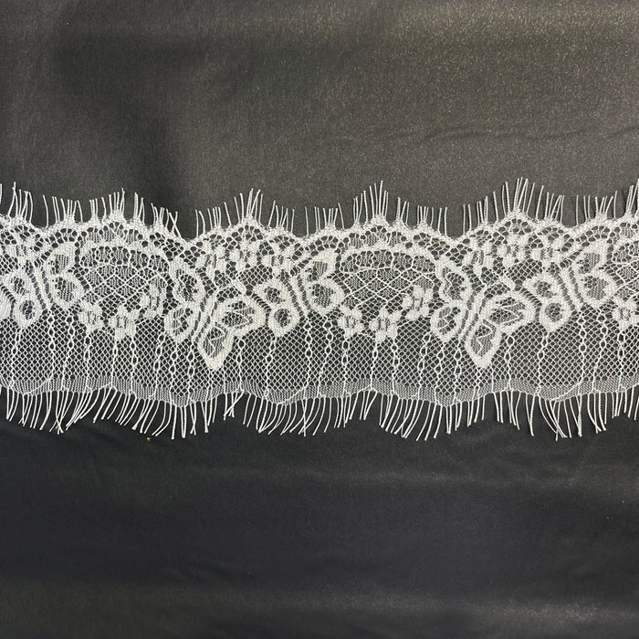 3 Meters | Floral With Butterfly Motif Chantilly Lace
