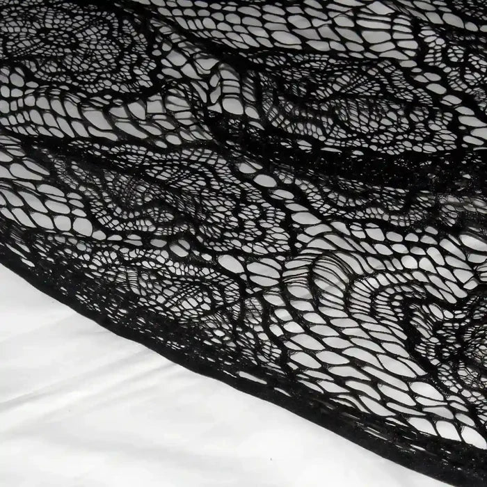 3 Meters Length & 60 Inches Width | Chantilly Lace Fabric
