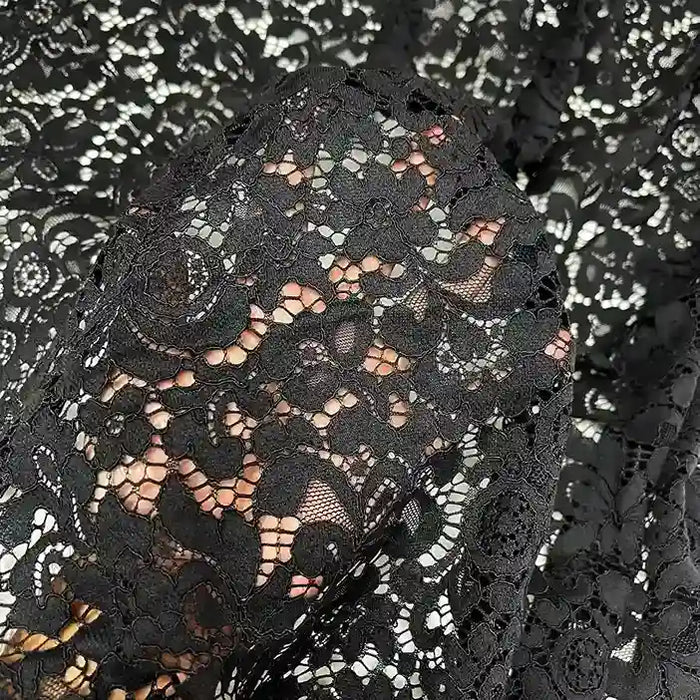 Ani Accessories luxury floral French fabric 28 inches width for dresses tops and designer clothing