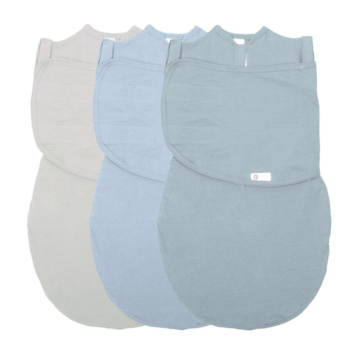 3-Pack Short Sleeve Swaddle Sack Bundle