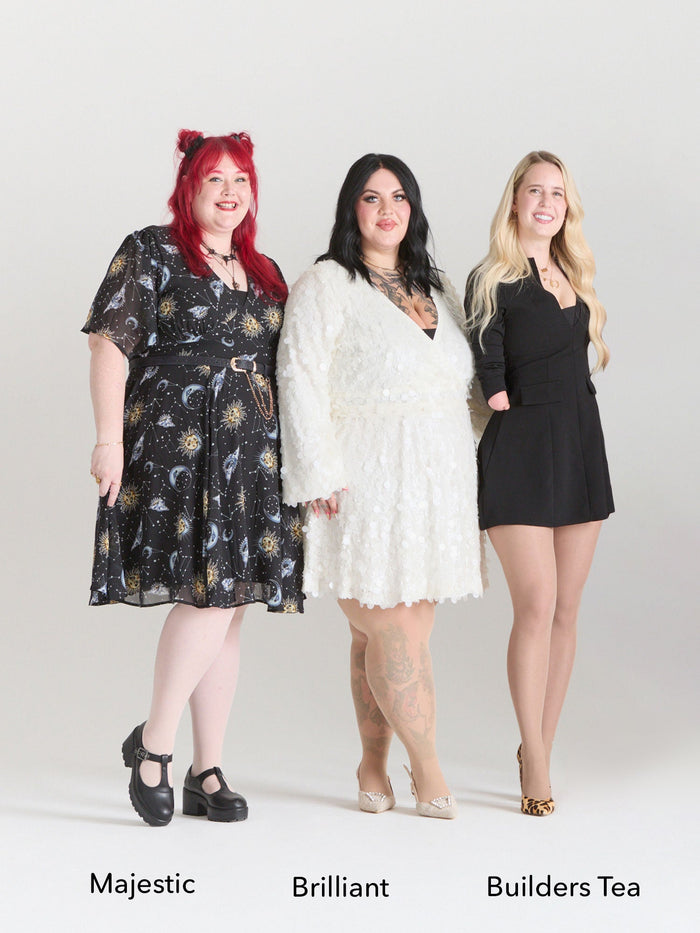 30 Denier Sheer Halo Tights - Brilliant