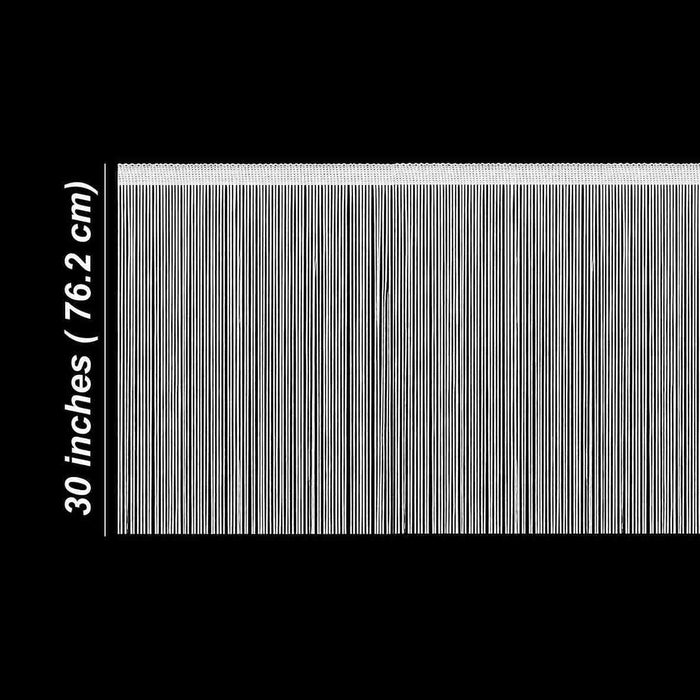 30 Inch | 2 Meter Elegant Fringe Lace