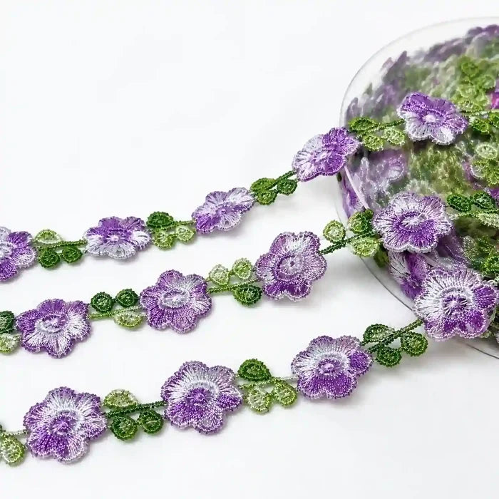 3D Floral Lace Trim