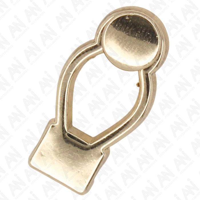 4 Pair | Looping Luxury Frog Closure Metal Buttons