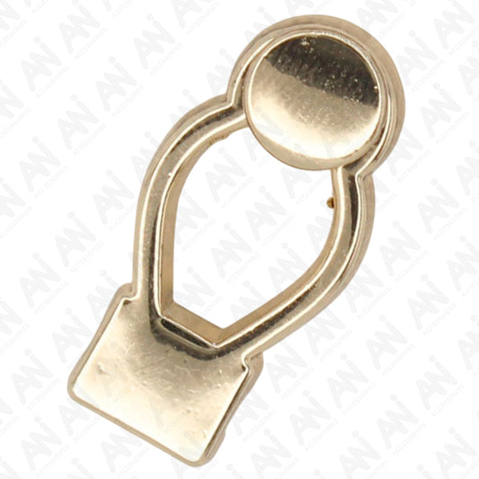 4 Pair | Looping Luxury Frog Closure Metal Buttons