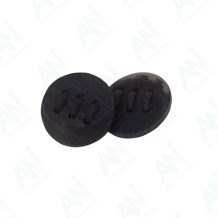 6-Hole with Wax Cord ABS Plastic Buttons | 23mm (36L)