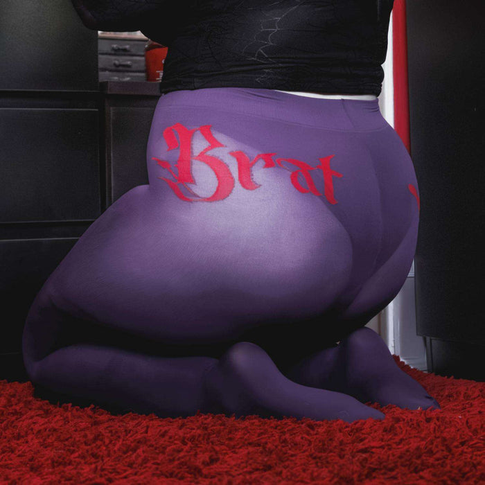 80 Denier Crotchless Tights - Brat