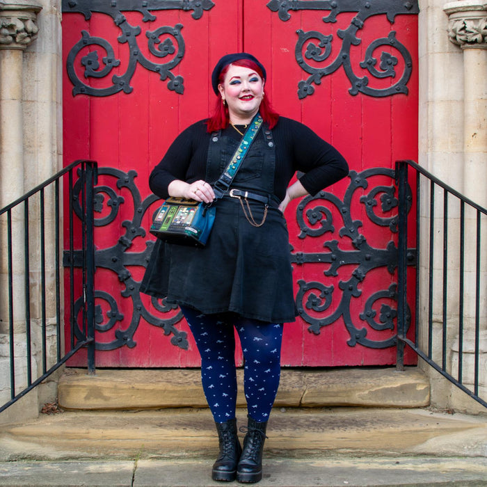 80 Denier Opaque Tights - Dinky Horses