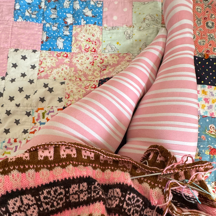 80 Denier Opaque Tights - Sugar Plum
