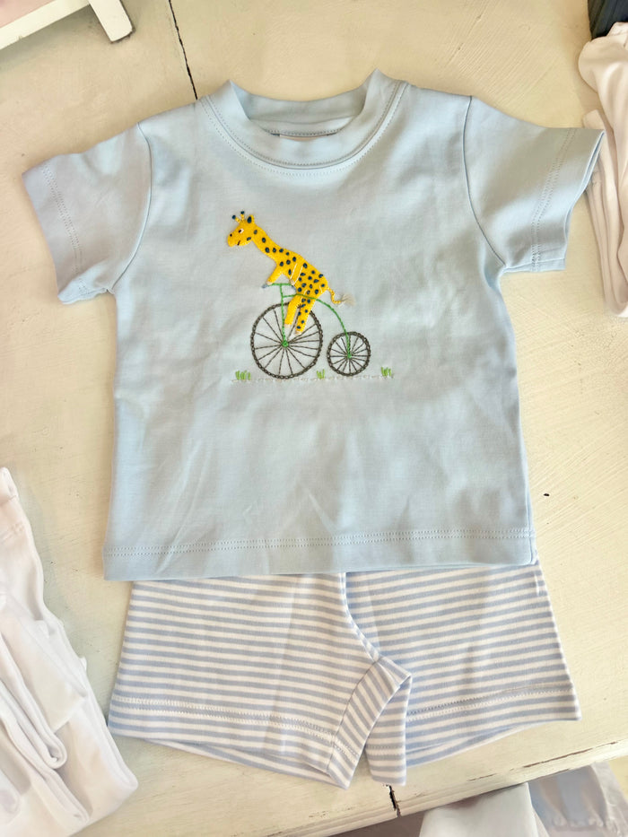 Squiggles - Tee + Short Set - Bicycle Giraffe
