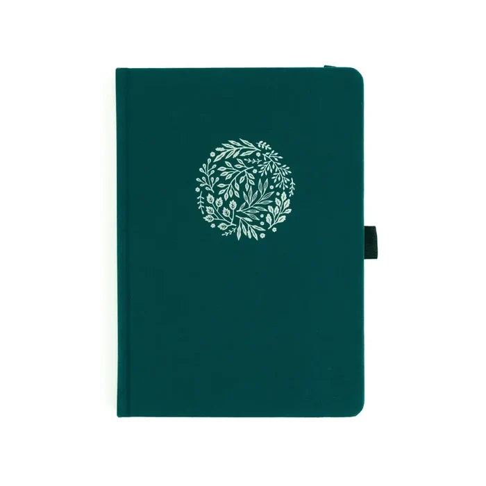 A5 Signature Floral: Dot Grid Notebook - LP403