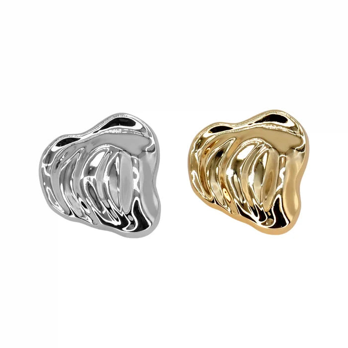 Abstract Irregular Designer Metal Button | 18mm(28L), 25mm(40L) & 35mm(40L)
