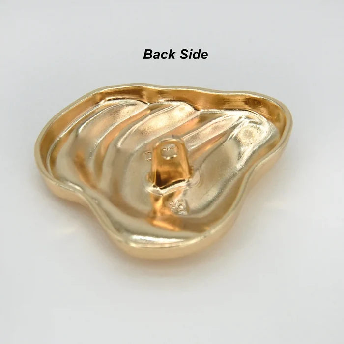 Abstract Irregular Designer Metal Button | 18mm(28L), 25mm(40L) & 35mm(40L)