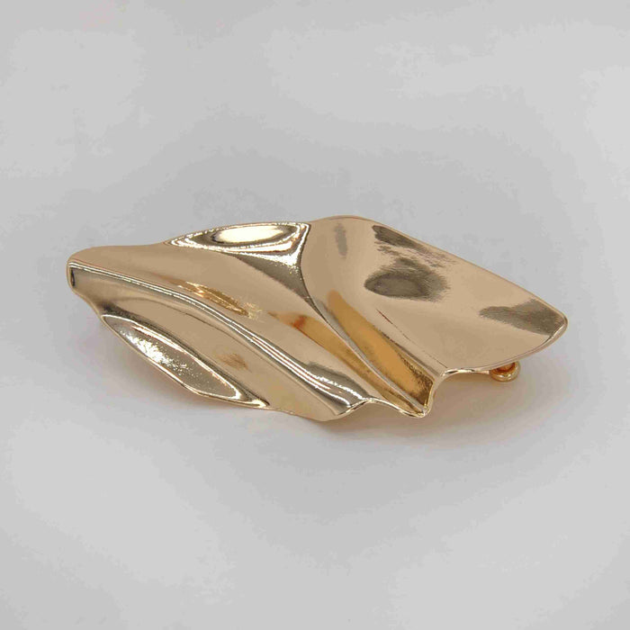 Abstract Leaf Metal Buckle