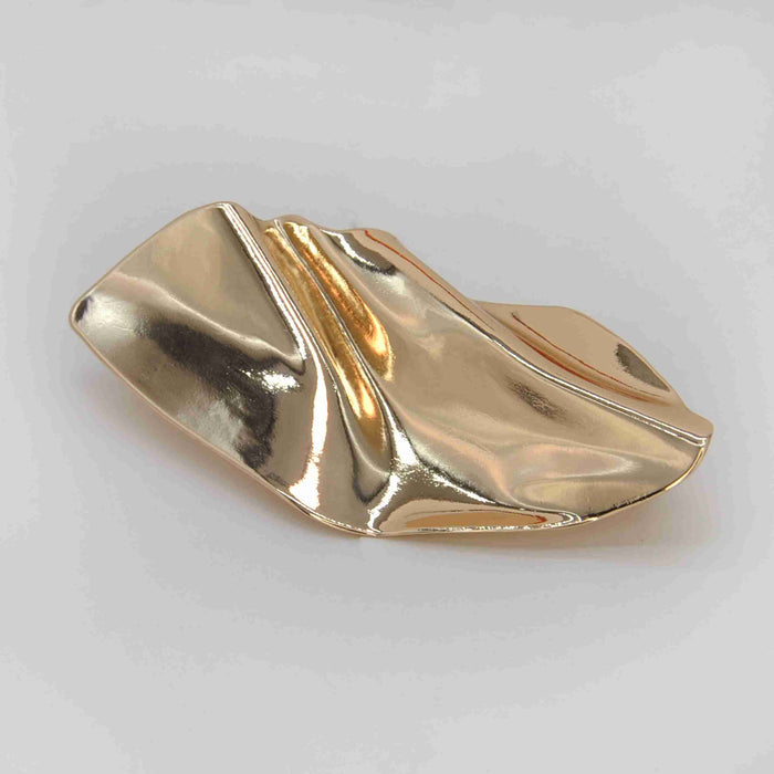 Abstract Leaf Metal Buckle