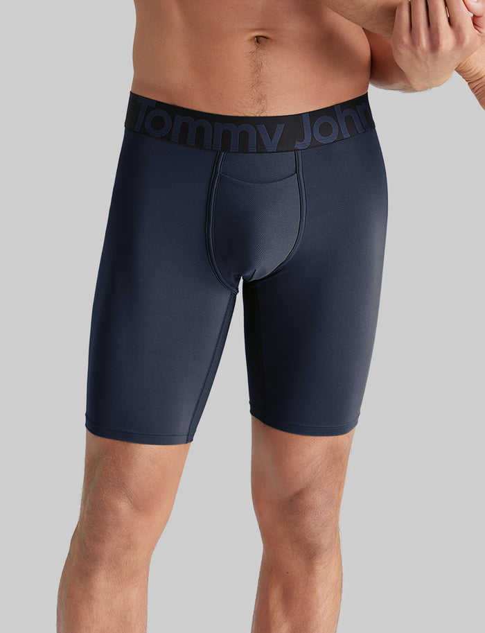 Active Combo Boxer Brief 8" (3-Pack)::Dress Blues
