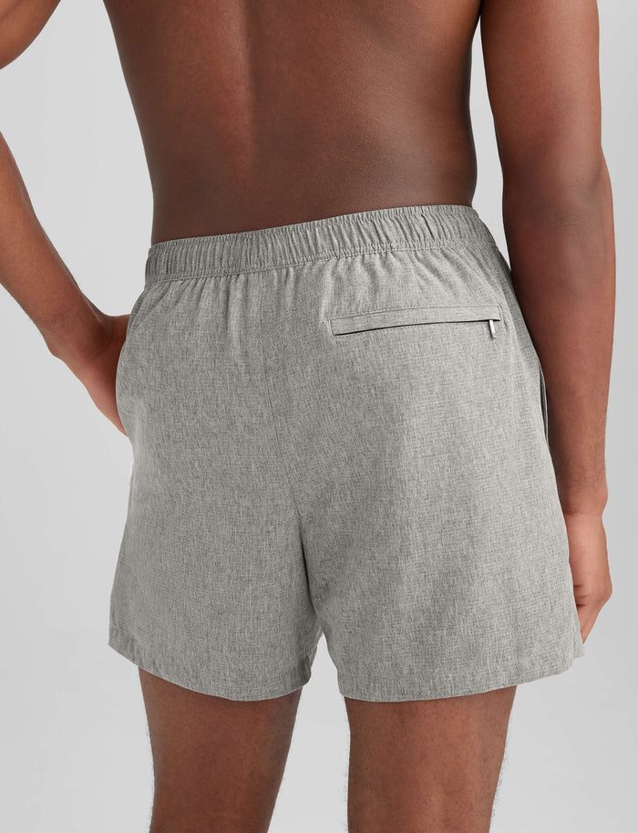 Air Airflow Swim Short (2-Pack)::Grey Heather/Dutch Canal