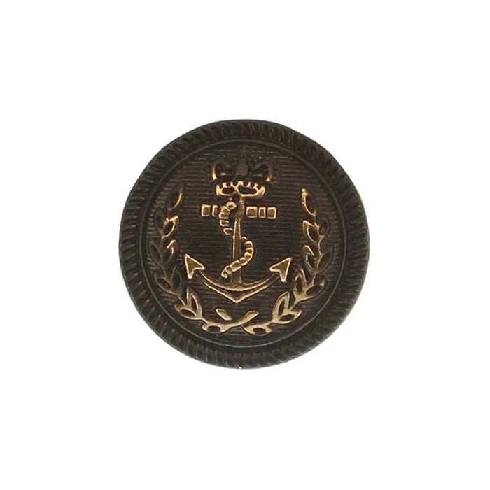Anchor Style Metal Buttons | 18mm(28L) & 23mm(36L)