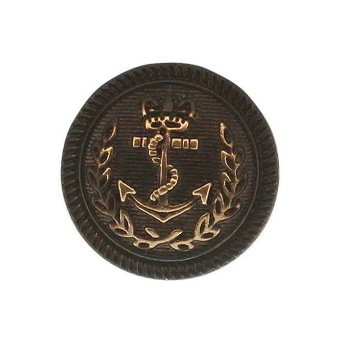 Anchor Style Metal Buttons | 18mm(28L) & 23mm(36L)