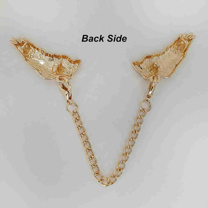 Angel Wing Collar Pin
