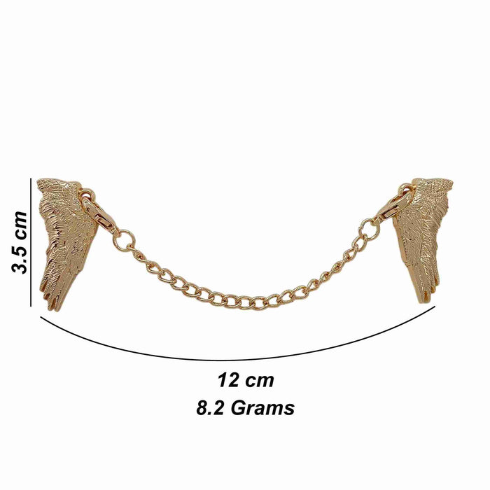 Angel Wing Collar Pin