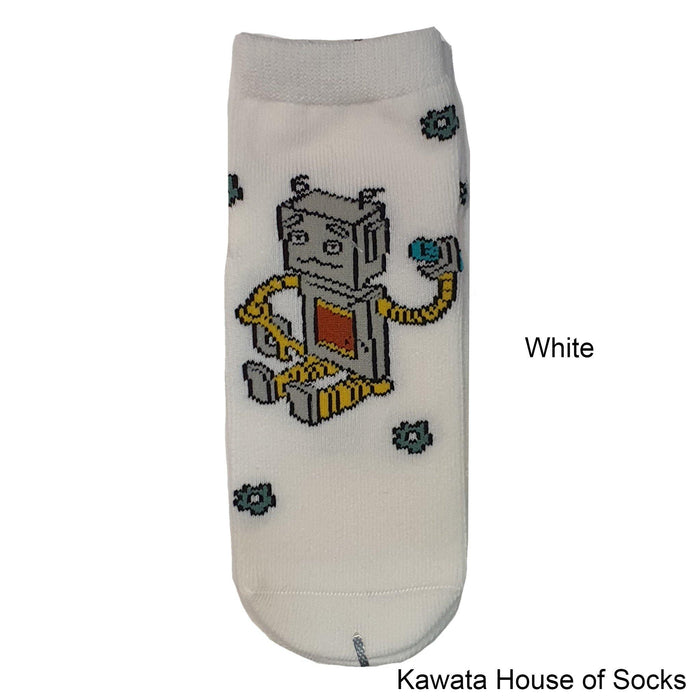 Anti-Slip Robot Series 3 Socks - Kawata House of Socks