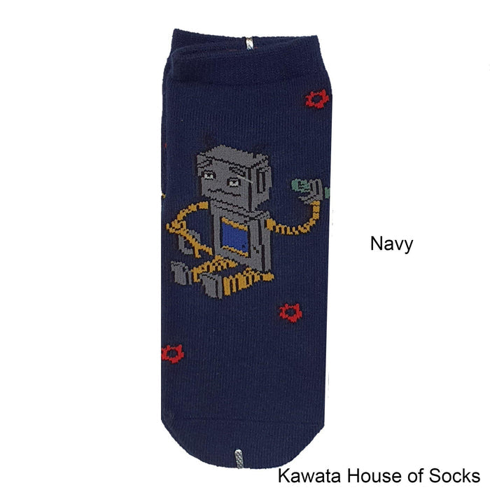 Anti-Slip Robot Series 3 Socks - Kawata House of Socks