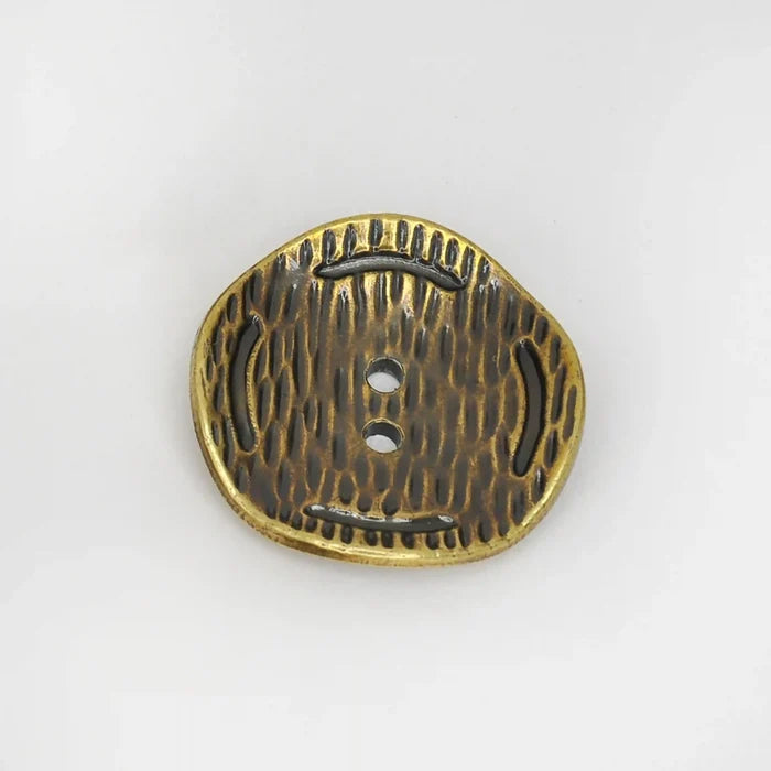 Antique Gold ABS Plastic Buttons