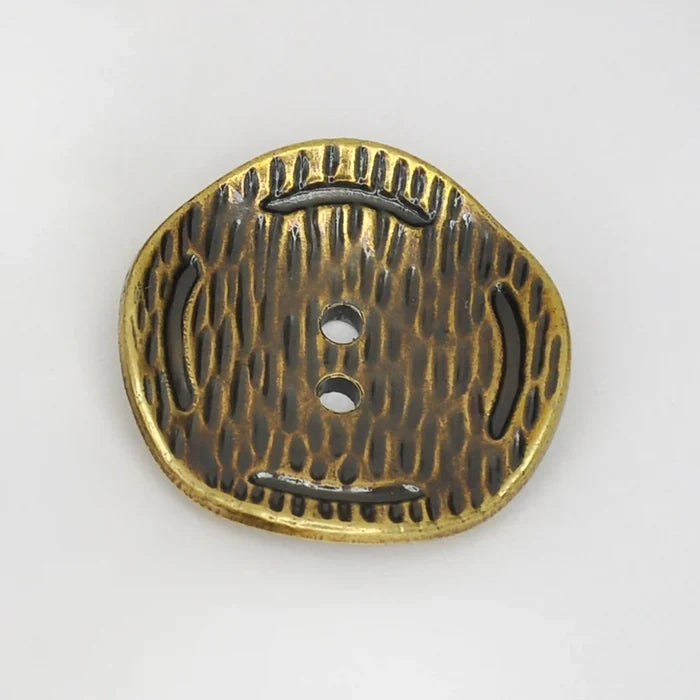 Antique Gold ABS Plastic Buttons