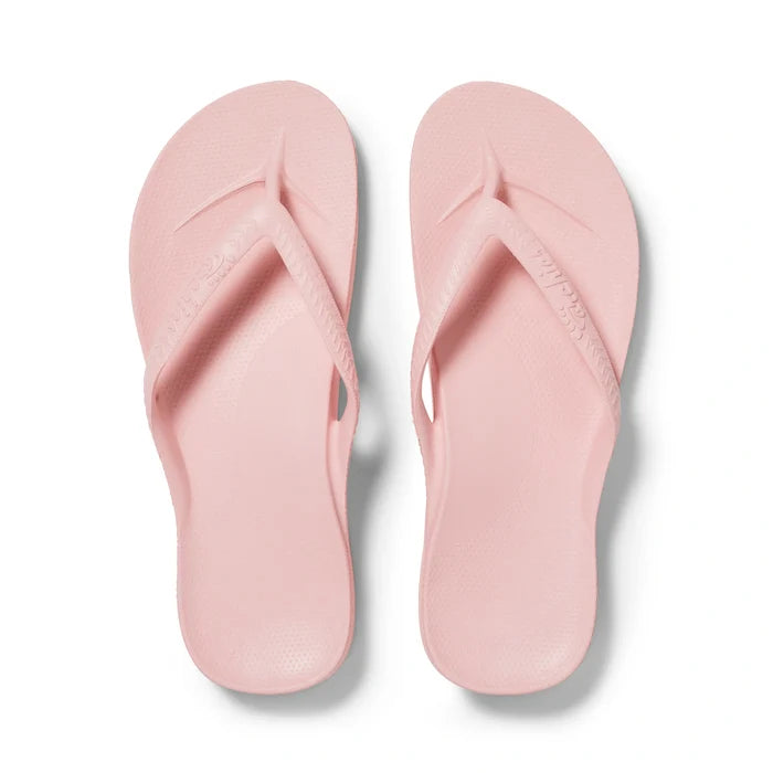 Pink Archies Arch Support Flip Flops angle 01